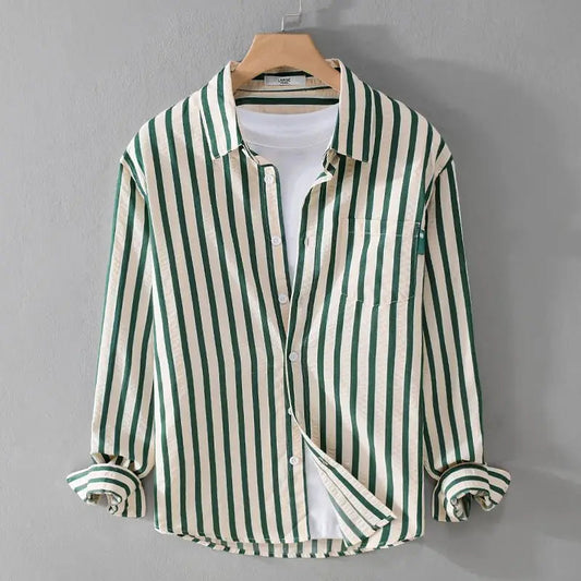 Niels | Striped Button-Down Shirt